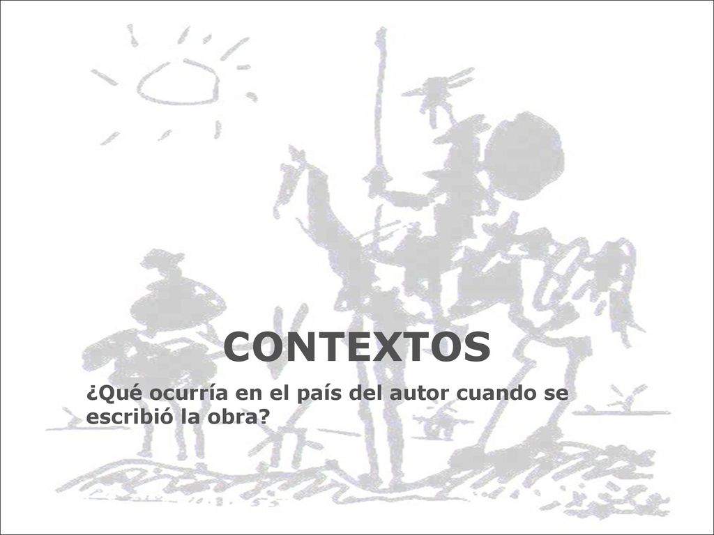 ¿Qué ocurría en el país del autor cuando se escribió la obra