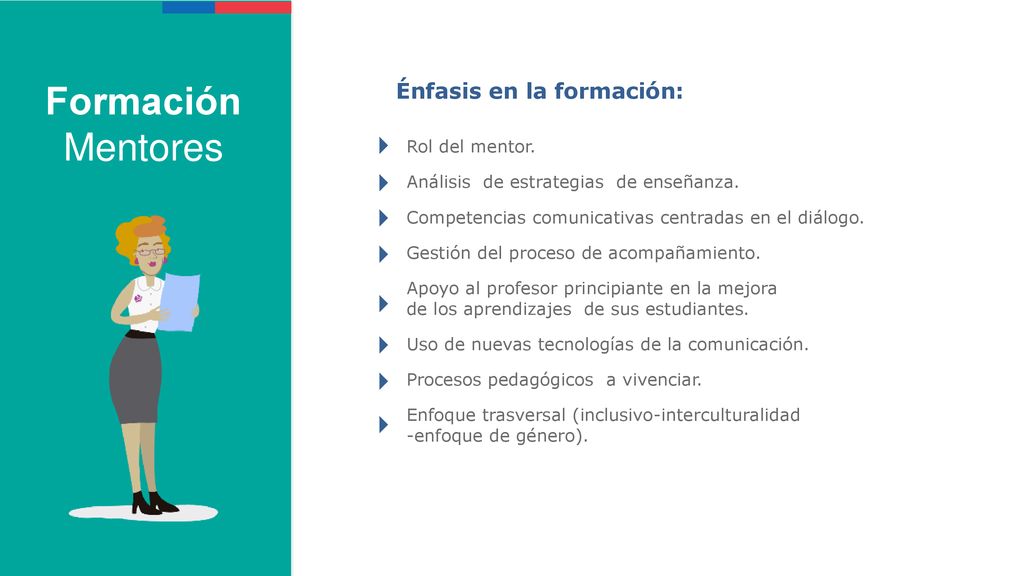 Formación Mentores Énfasis en la formación: Rol del mentor.