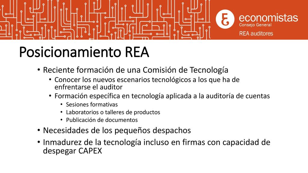 Posicionamiento REA Reciente formación de una Comisión de Tecnología