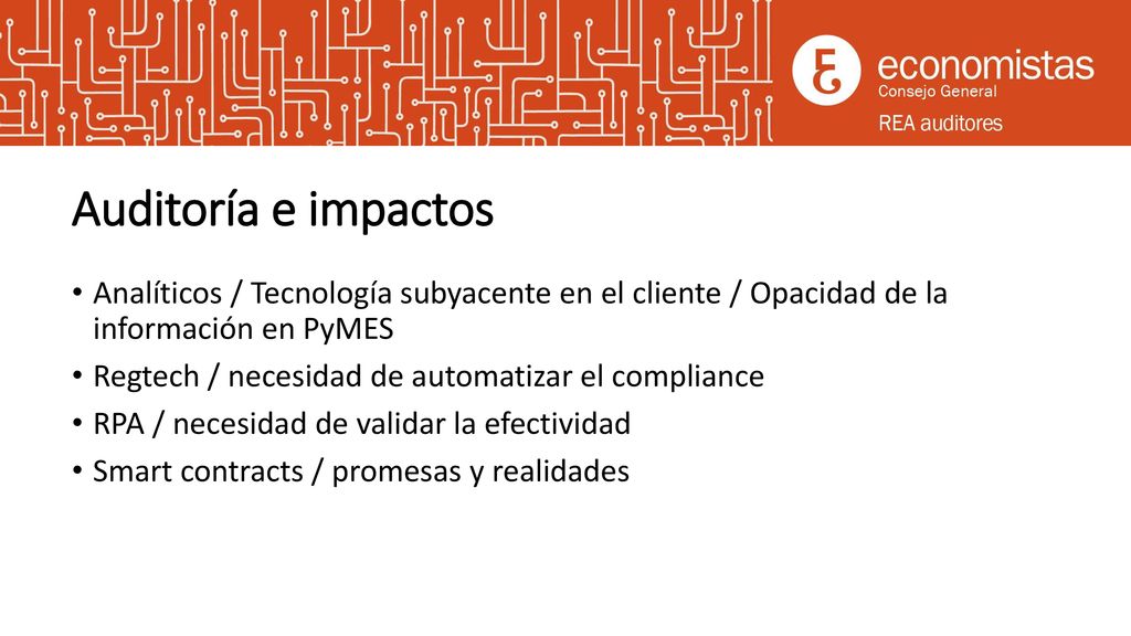 Auditoría e impactos Analíticos / Tecnología subyacente en el cliente / Opacidad de la información en PyMES.