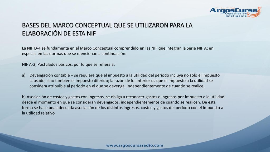 BASES DEL MARCO CONCEPTUAL QUE SE UTILIZARON PARA LA ELABORACIÓN DE ESTA NIF