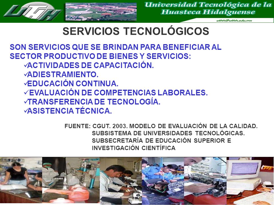 SERVICIOS TECNOLÓGICOS