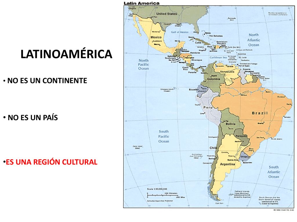 LATINOAMÉRICA NO ES UN CONTINENTE NO ES UN PAÍS ES UNA REGIÓN CULTURAL