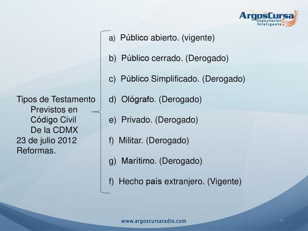 a) Público abierto. (vigente)