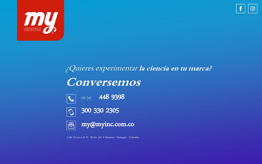 ¿Quieres experimentar la ciencia en tu marca