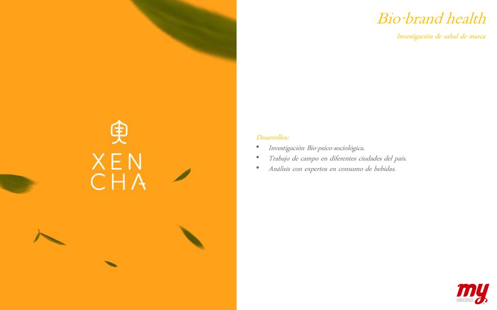 Bio·brand health Investigación de salud de marca Desarrollos: