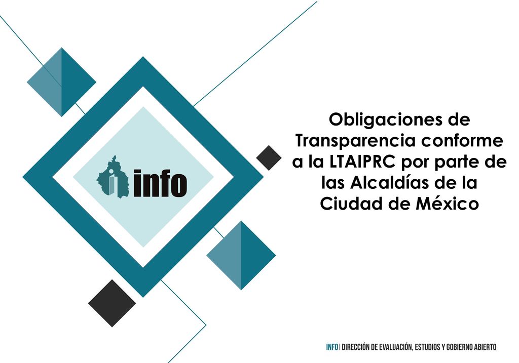 Obligaciones de Transparencia conforme a la LTAIPRC por parte de las Alcaldías de la Ciudad de México