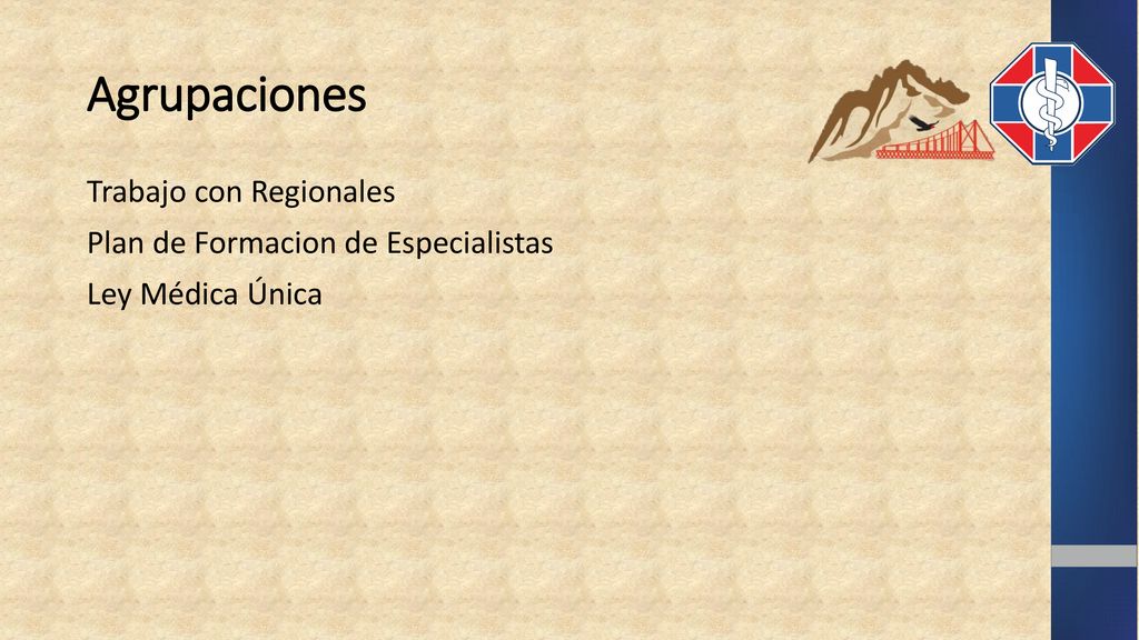 Agrupaciones Trabajo con Regionales Plan de Formacion de Especialistas