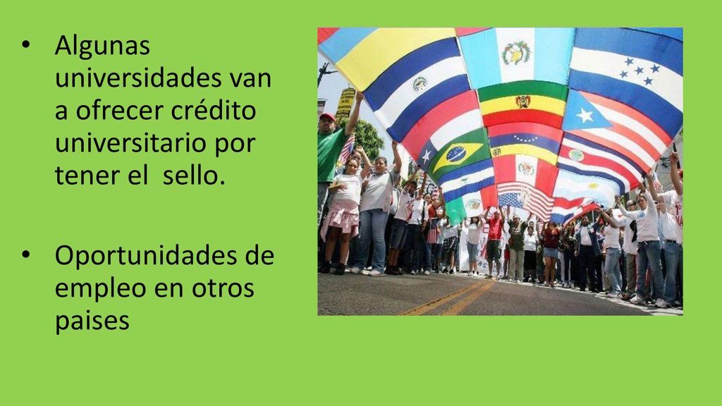 Algunas universidades van a ofrecer crédito universitario por tener el sello.