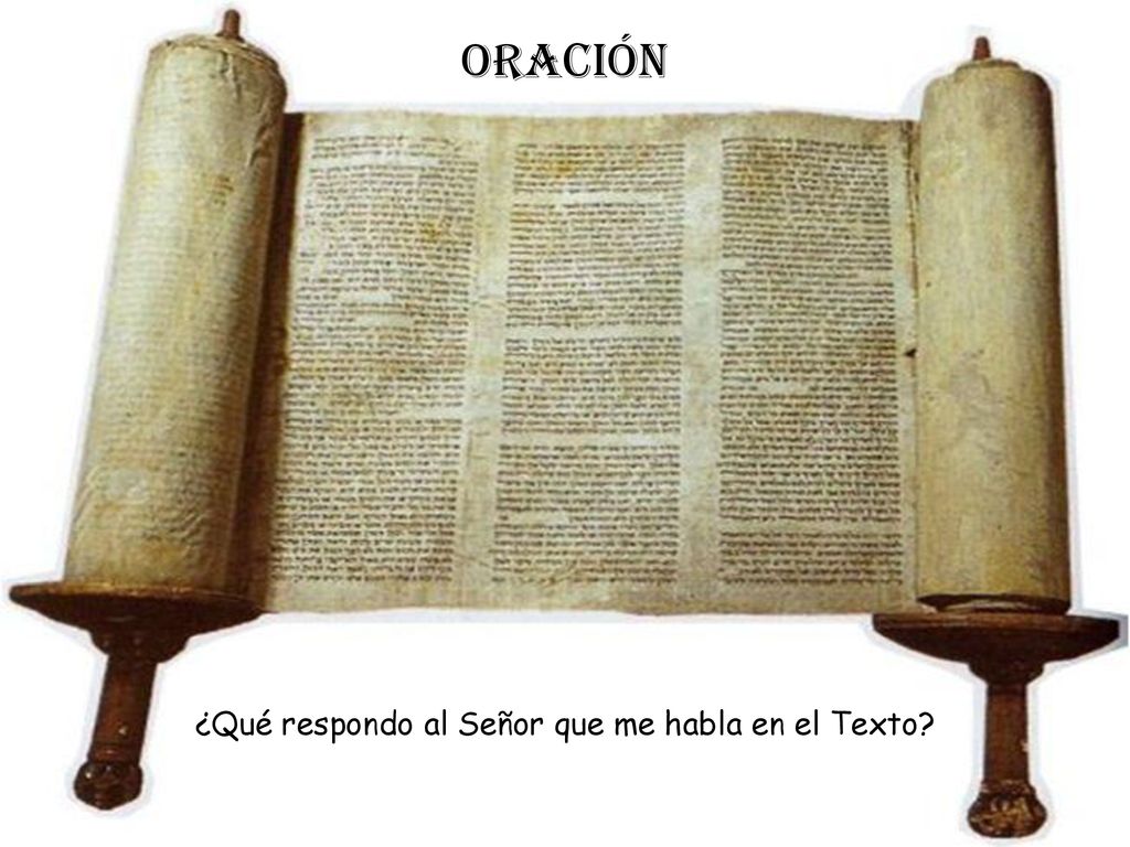 ¿Qué respondo al Señor que me habla en el Texto