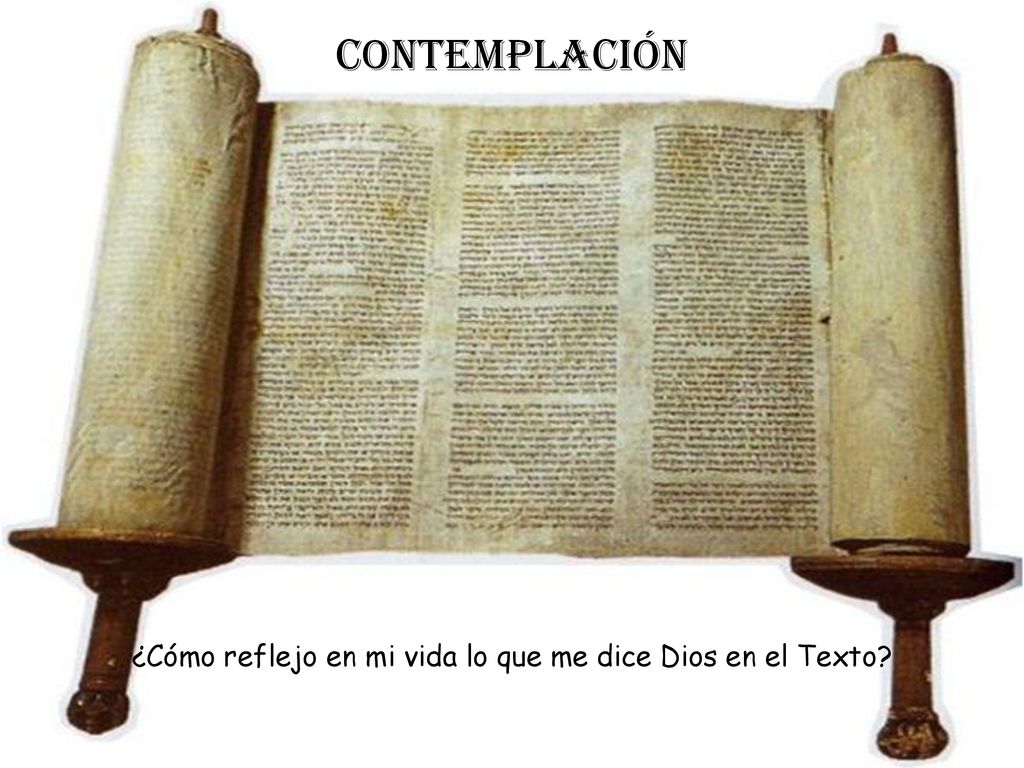¿Cómo reflejo en mi vida lo que me dice Dios en el Texto