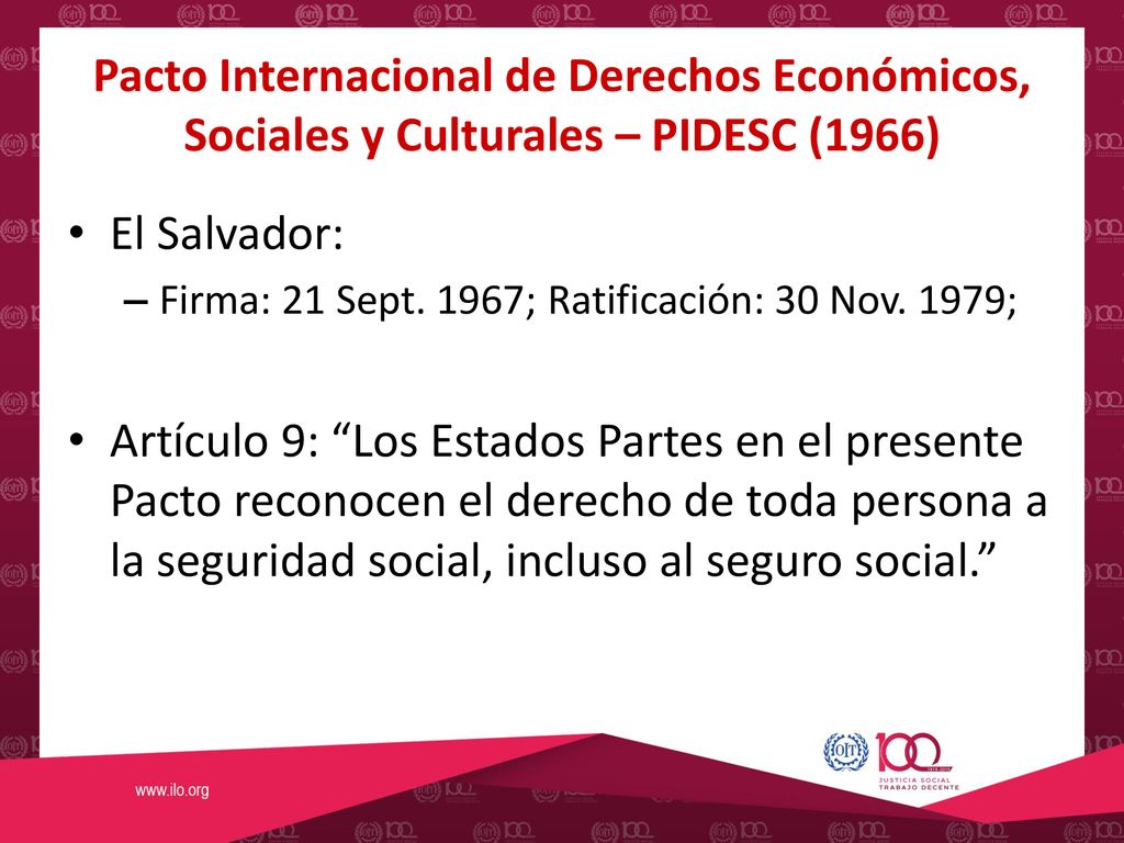 Pacto Internacional de Derechos Económicos, Sociales y Culturales – PIDESC (1966)