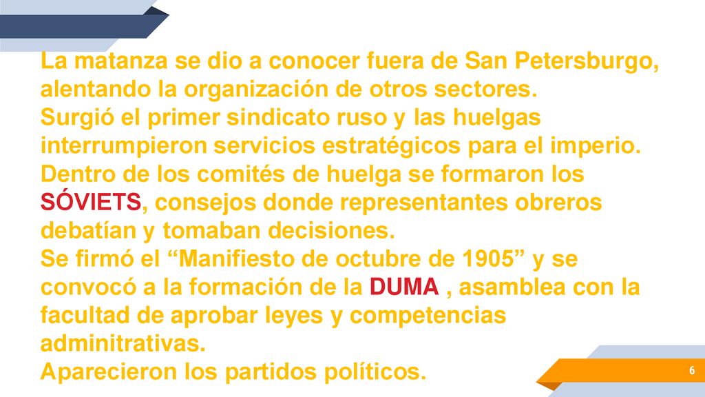 La matanza se dio a conocer fuera de San Petersburgo, alentando la organización de otros sectores.
