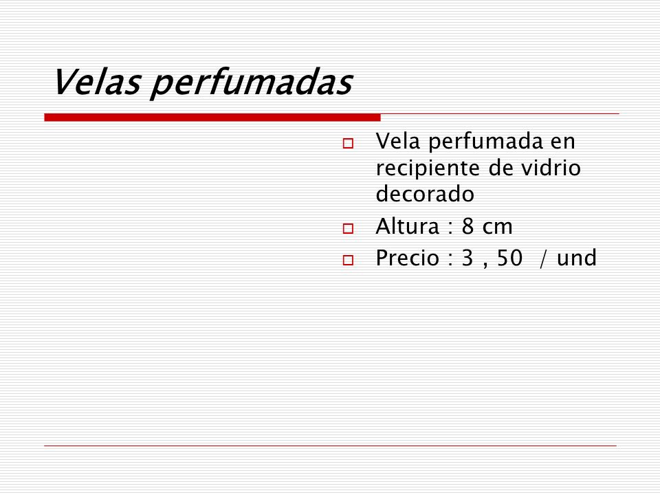Velas perfumadas Vela perfumada en recipiente de vidrio decorado