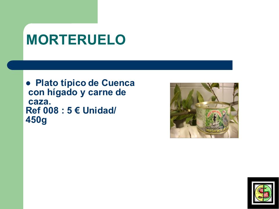 MORTERUELO Plato típico de Cuenca con hígado y carne de caza.