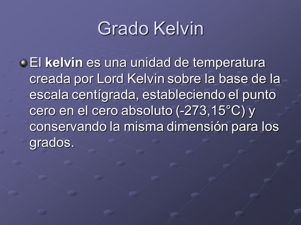 Grado Kelvin