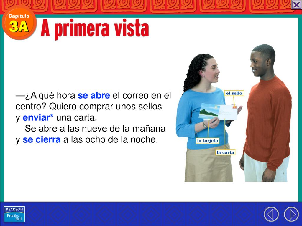 —¿A qué hora se abre el correo en el