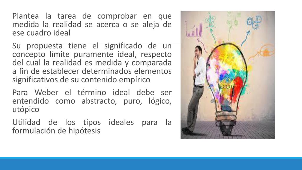 Plantea la tarea de comprobar en que medida la realidad se acerca o se aleja de ese cuadro ideal