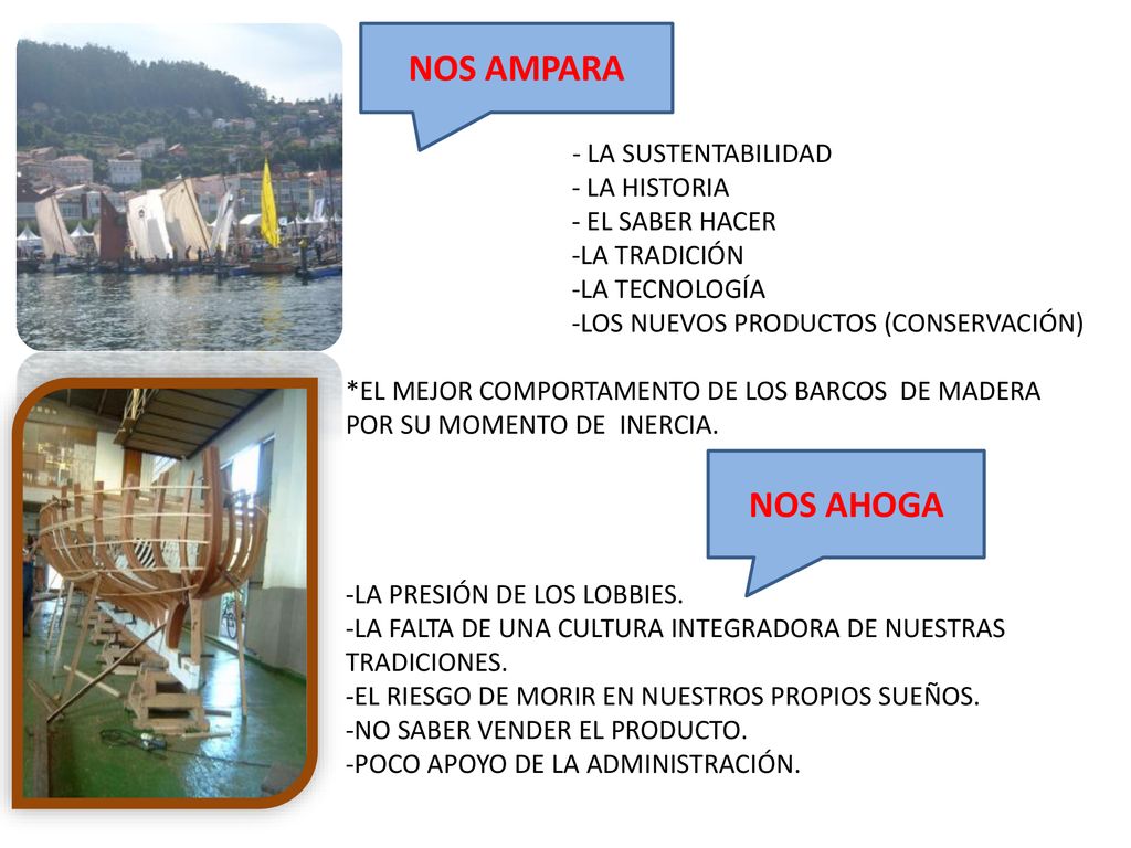 NOS AMPARA NOS AHOGA - LA SUSTENTABILIDAD - LA HISTORIA