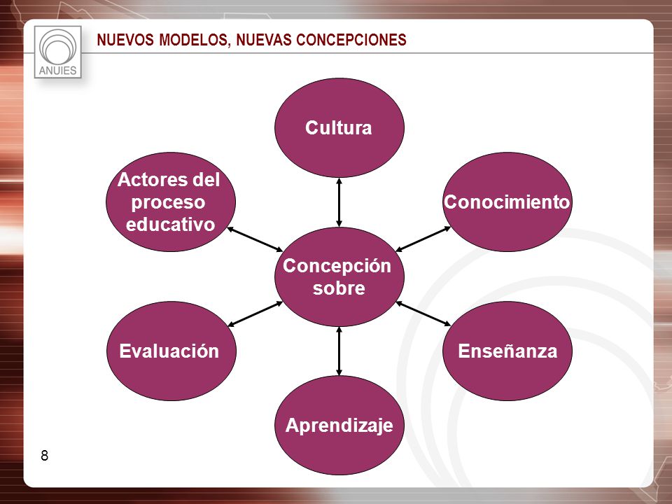 Cultura Actores del proceso educativo Conocimiento Concepción sobre