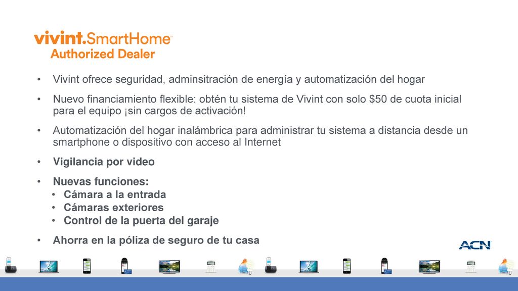 Vivint ofrece seguridad, adminsitración de energía y automatización del hogar