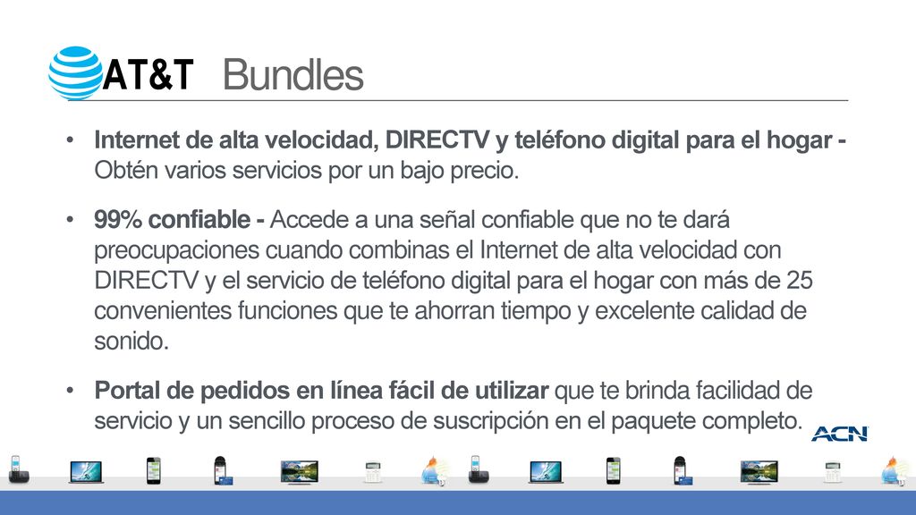 Bundles AT&T. Internet de alta velocidad, DIRECTV y teléfono digital para el hogar - Obtén varios servicios por un bajo precio.