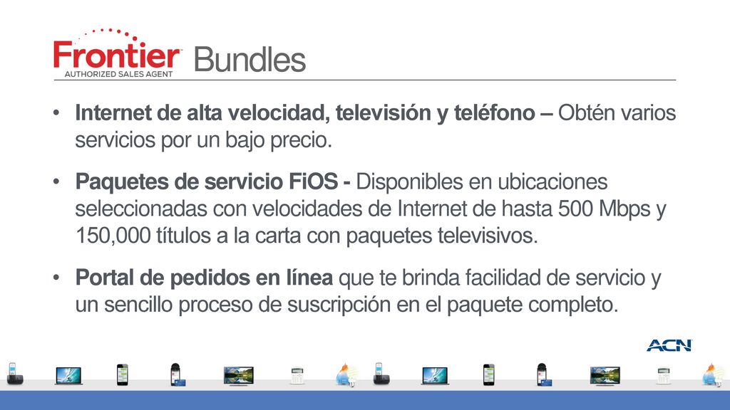 Bundles Internet de alta velocidad, televisión y teléfono – Obtén varios servicios por un bajo precio.