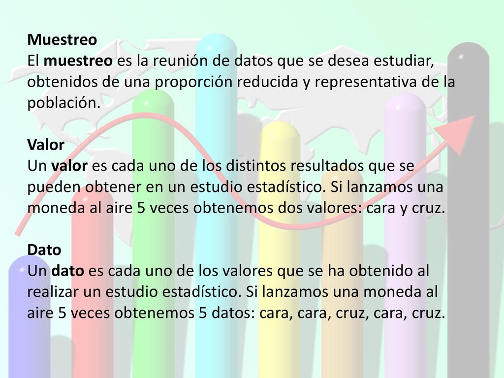 Muestreo El muestreo es la reunión de datos que se desea estudiar, obtenidos de una proporción reducida y representativa de la población.