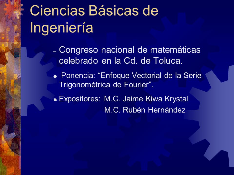 Ciencias Básicas de Ingeniería