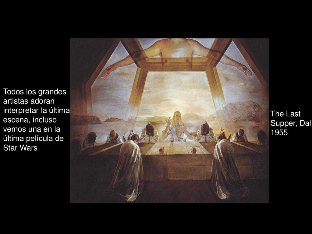 Todos los grandes artistas adoran interpretar la última escena, incluso vemos una en la última película de Star Wars
