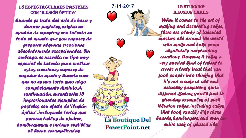 15 Stunning Illusion Cakes La Boutique Del PowerPoint.net