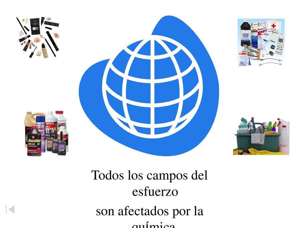 Todos los campos del esfuerzo son afectados por la química.
