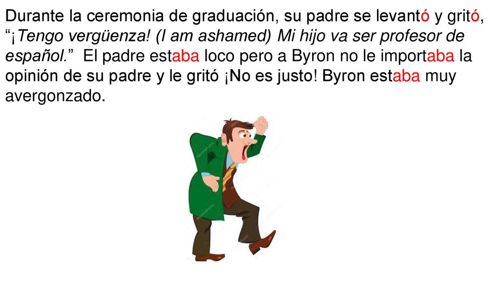 Durante la ceremonia de graduación, su padre se levantó y gritó, ¡Tengo vergüenza.