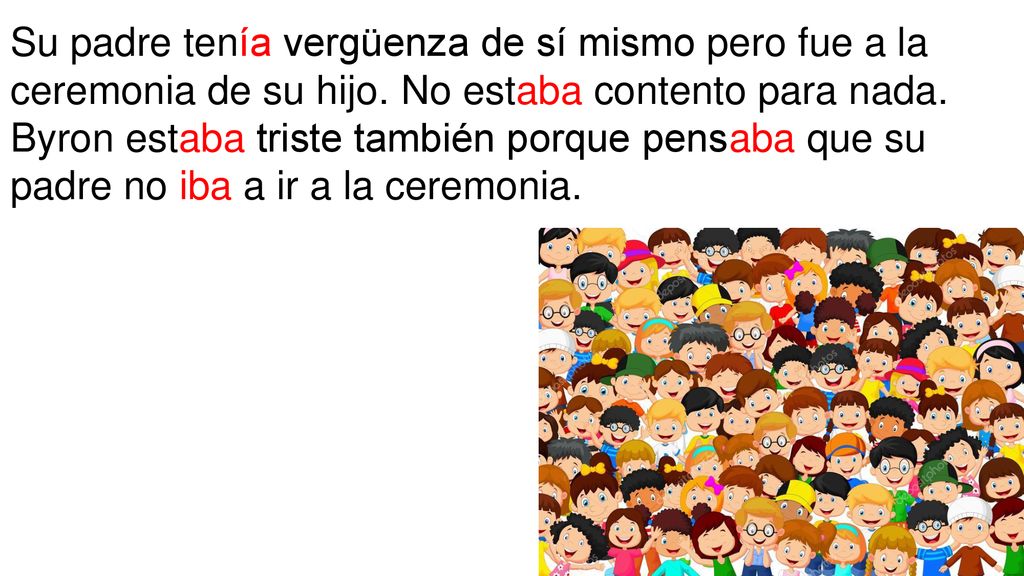 Su padre tenía vergüenza de sí mismo pero fue a la ceremonia de su hijo.