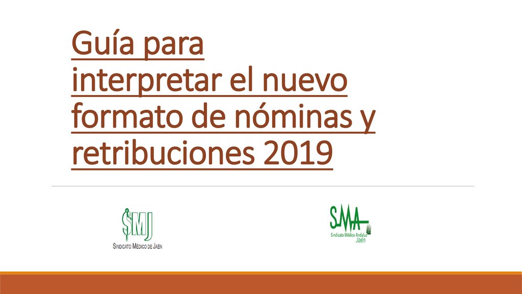Guía para interpretar el nuevo formato de nóminas y retribuciones 2019