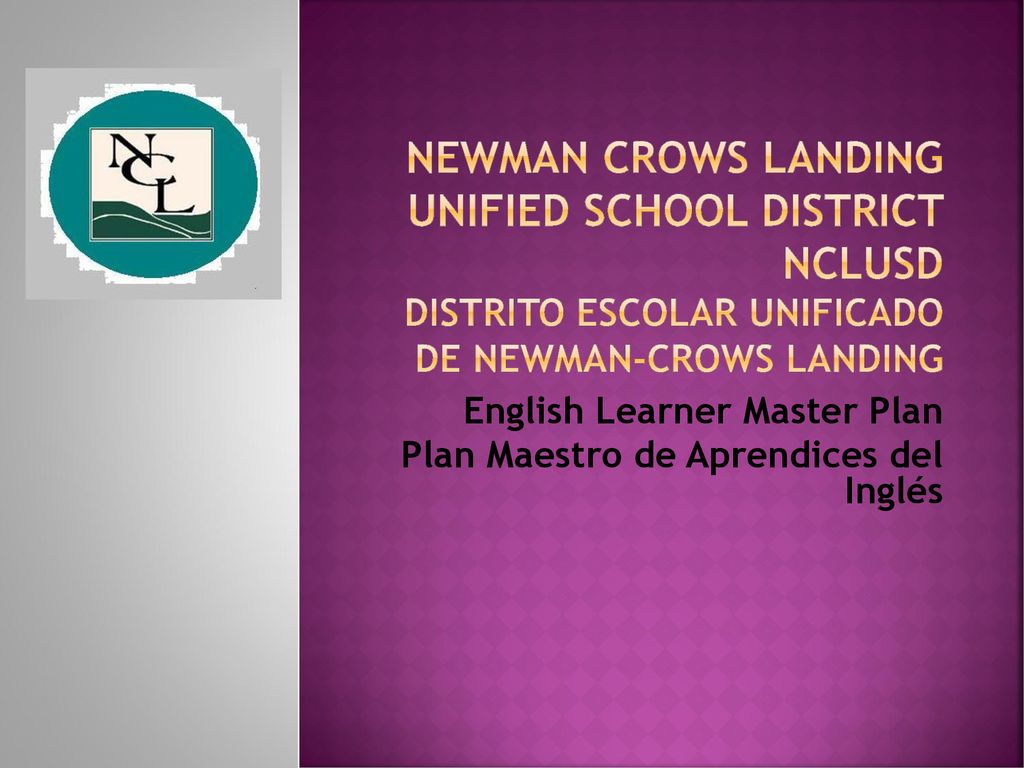 English Learner Master Plan Plan Maestro de Aprendices del Inglés