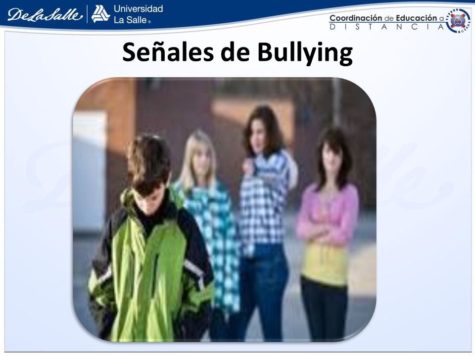 Señales de Bullying