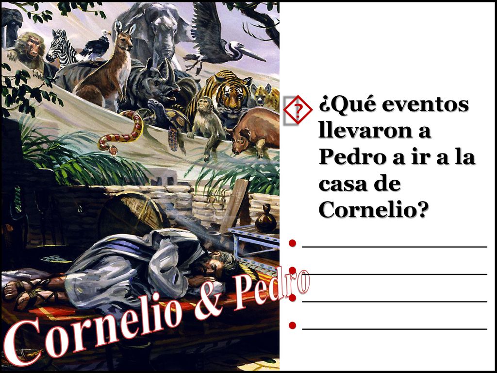 ´ ¿Qué eventos llevaron a Pedro a ir a la casa de Cornelio l l Cornelio & Pedro l l