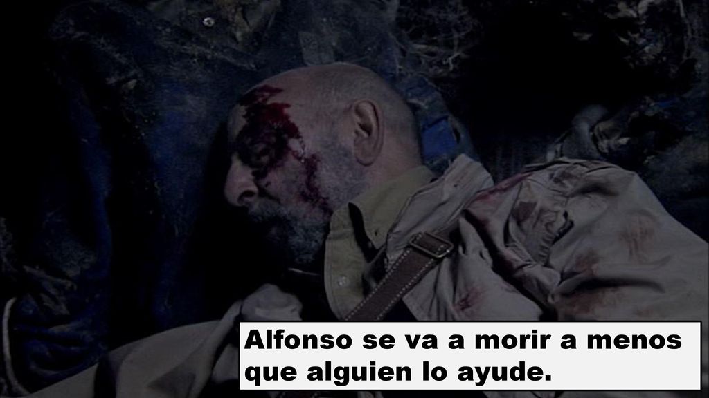 Alfonso se va a morir a menos que alguien lo ayude.