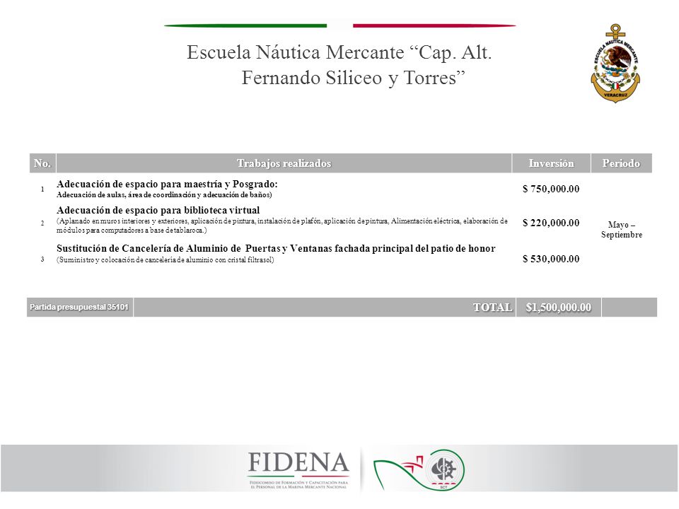 Escuela Náutica Mercante Cap. Alt. Fernando Siliceo y Torres