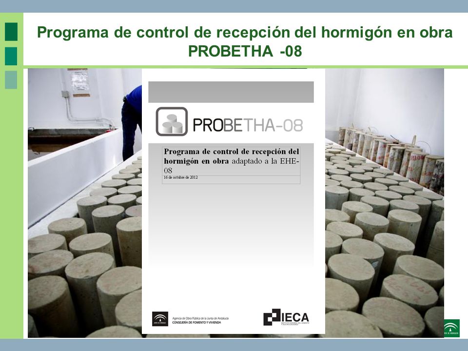 Programa de control de recepción del hormigón en obra PROBETHA -08