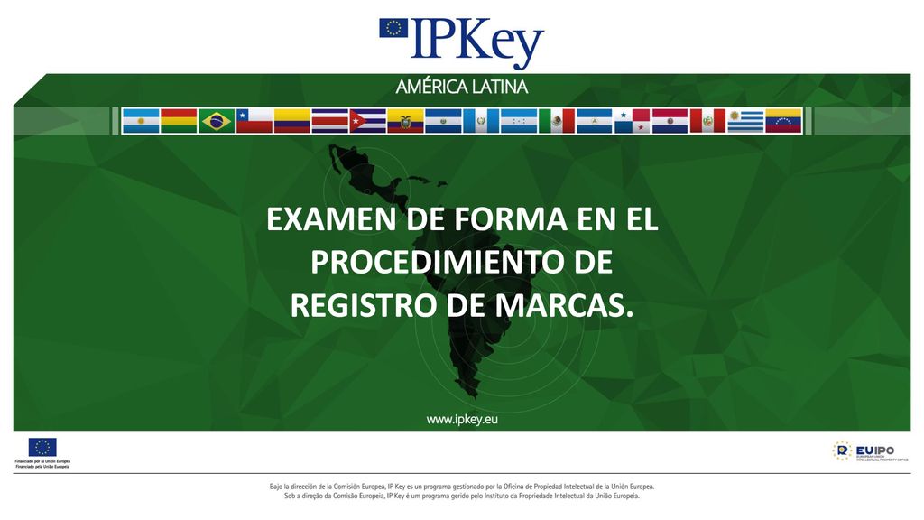 EXAMEN DE FORMA EN EL PROCEDIMIENTO DE REGISTRO DE MARCAS.