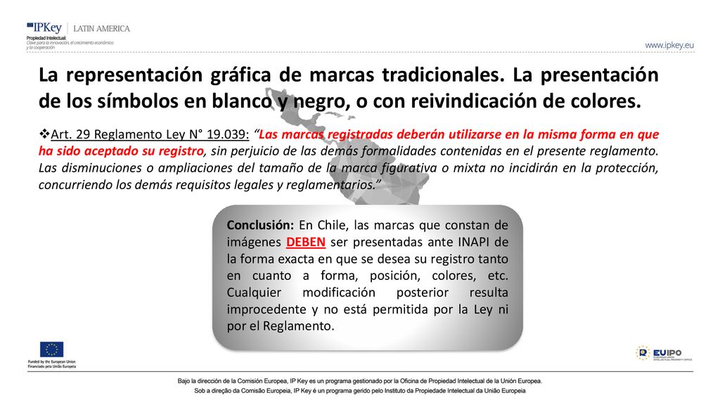 La representación gráfica de marcas tradicionales