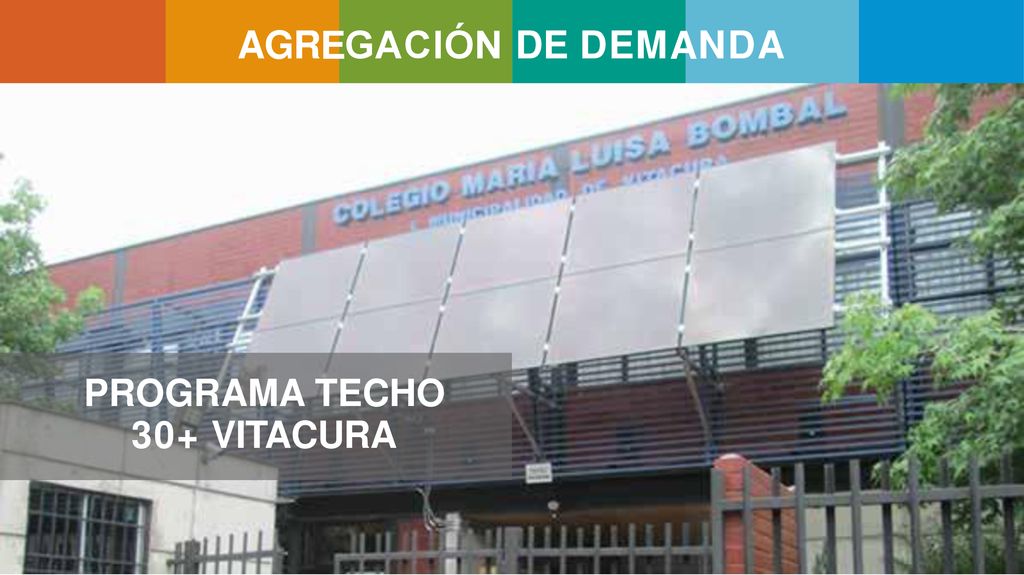 AGR GACIÓN DE DEM NDA E A PROGRAMA TECHO 30+ VITACURA