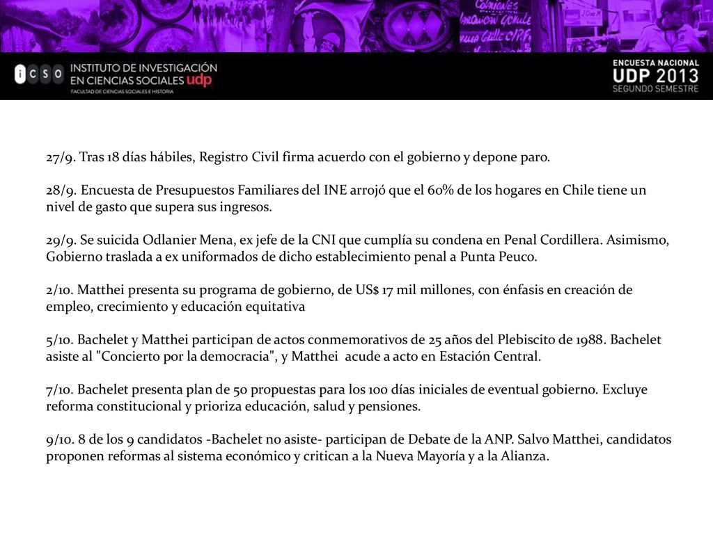 27/9. Tras 18 días hábiles, Registro Civil firma acuerdo con el gobierno y depone paro.