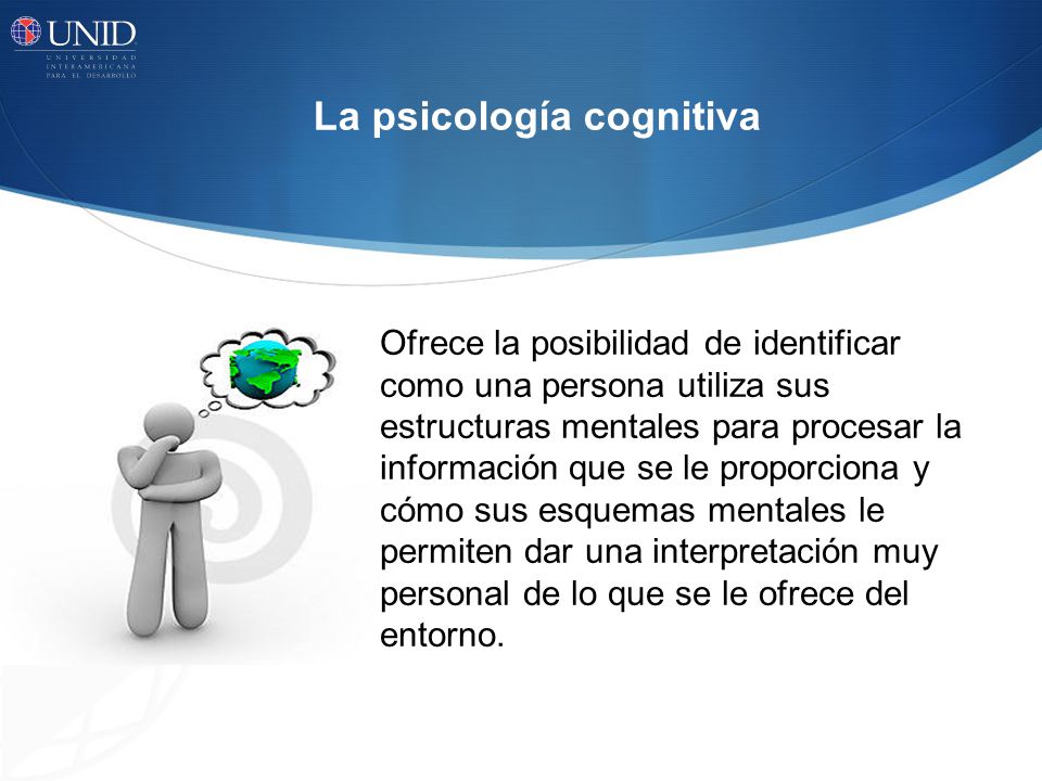 La psicología cognitiva