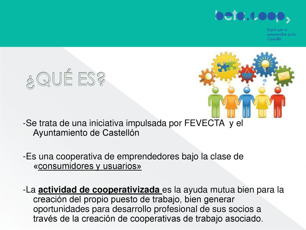 ¿QUÉ ES -Se trata de una iniciativa impulsada por FEVECTA y el Ayuntamiento de Castellón.