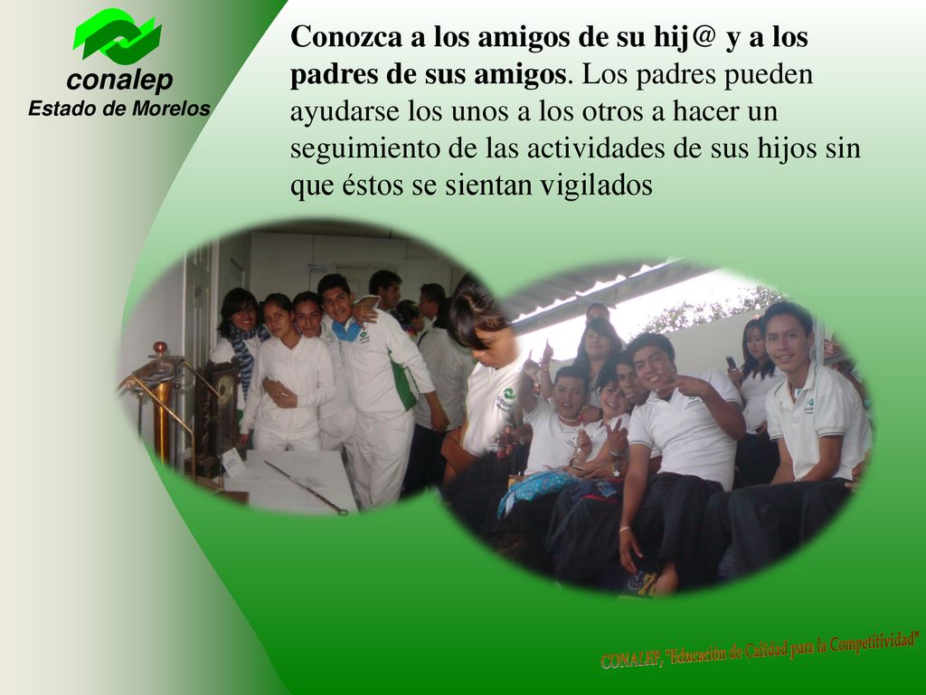 Conozca a los amigos de su y a los padres de sus amigos