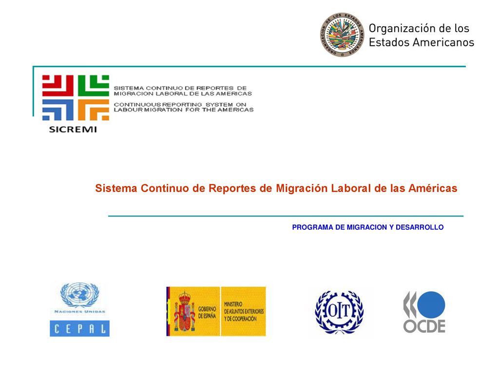 Sistema Continuo de Reportes de Migración Laboral de las Américas