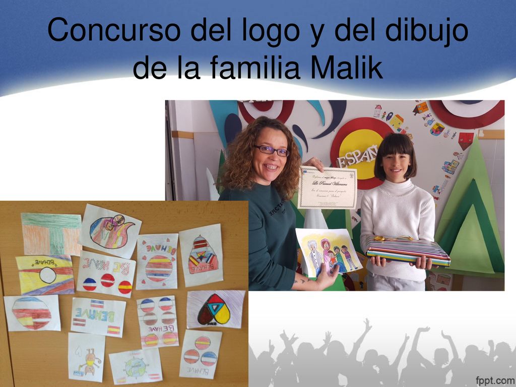 Concurso del logo y del dibujo de la familia Malik
